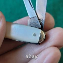 Old Vintage Ancien Ouest États 4 Blade Pearl Pen Pocket Pliant Couteau De Poche