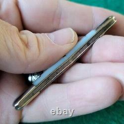 Old Vintage Antique Henry Sears Pearl Bowtie Tuxedo Pen Pocket Couteau