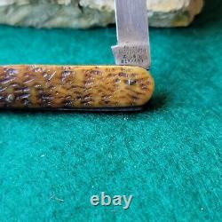 Old Vintage Antique Wadsworth Allemagne Stylos Os Sleeveboard Stylo Pocket Couteau De Poche