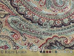 Ralph Lauren Plaid Tissu Matériel Tissu Vintage Antique Couture Sur Mesure Sew