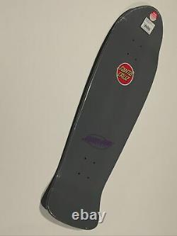 Santa Cruz Reissue Meek Slasher Blacklight Old School Skateboard Deck Réédition