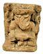 Statue Ancienne Vintage Antique En Pierre De Sable Sculptée à La Main Du Dieu Hindou Ganesh Des Années 1800