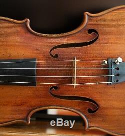 Très Vieux Violon Étiqueté Vintage Joan Bapt Guadagnini Geige