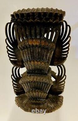 Très ancienne sculpture de Garuda vintage