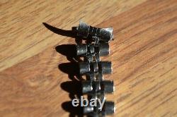 Véritable Vintage Antique Rolex Ladies Bracelet En Acier Inoxydable Réparation Ou Partie