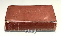 Vieille Antiquité 1867 H. Stephens Guerre Civile Entre États Vol. 1 Livre Ancien Signé