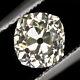 Vieux Mine Coupe Diamant 0.68ct Vs1 Anciennes Coussin Brillant Naturel En Vrac