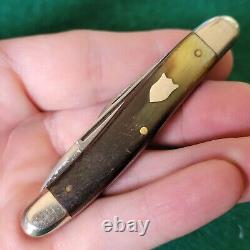 Vieux couteau de poche Stockman Wadsworth Autriche antique et vintage