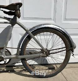 Vintage 1936,1937 Monark Silver King M1 Deluxe Vélo, Antique Vieux Vélo