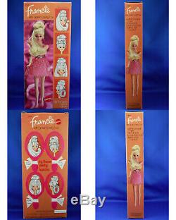 Vintage 1970 Barbie Francie Avec Growin Cheveux Jolie Vieux Stock Nrfb