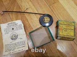 Vintage Antique 120 Ans Collectionnable Measurement Tape Measure Steel Ruler