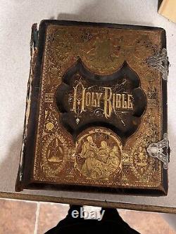 Vintage Antique 1880 Sainte Bible (anciennes Et Nouvelles Versions Du Nouveau Testament)