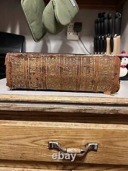 Vintage Antique 1880 Sainte Bible (anciennes Et Nouvelles Versions Du Nouveau Testament)