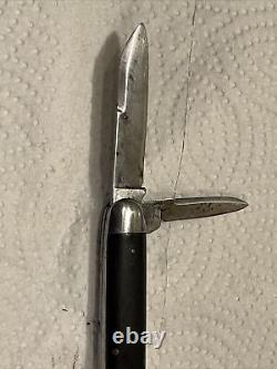 Vintage Antique H&b Mfg Co New Britain USA Couteau Pliant 2-blade. Très Joli Vieux