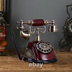 Vintage Antique Old Moded Rotary Cadran Téléphone Handset Bureau Téléphone Céramique
