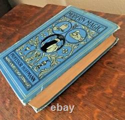 Vintage Rare Old Antique Moderne Art Magique De Conjurer Trick Witch Book Hoffmann