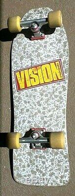 Vintage Vision Punk Skulls 80 Complets De Planche À Roulettes Old-school 1986 Independent