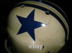 Vinture Vivante De La Breve 1960s Dallas Cowboys Suspension Pootball Helmet Pont Kick